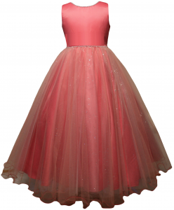GIRLS FLOWER DRESSES (1242415) CORAL